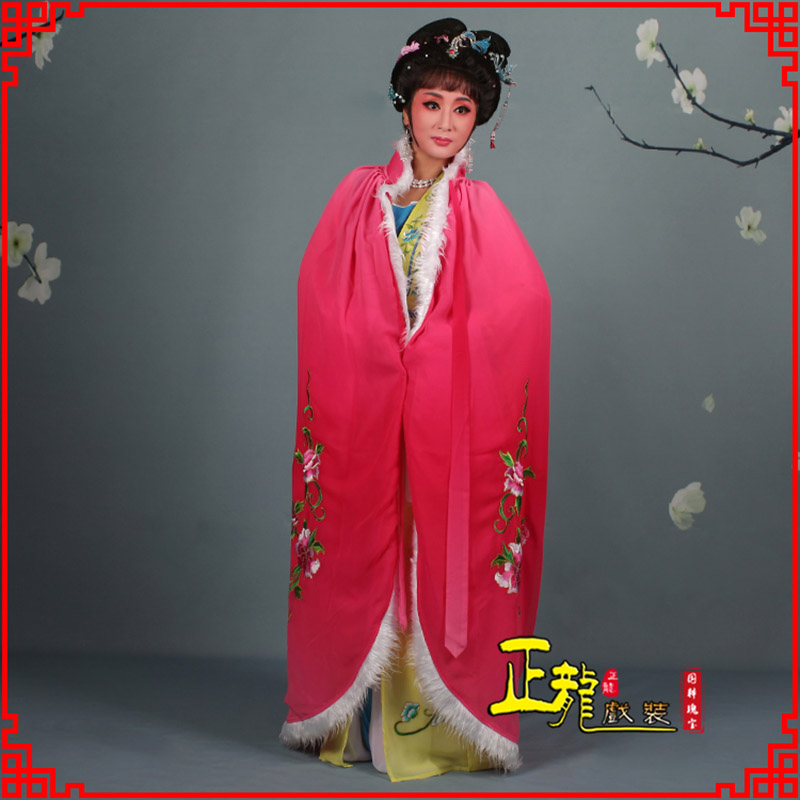 同安小花旦绣花斗篷 花旦披风