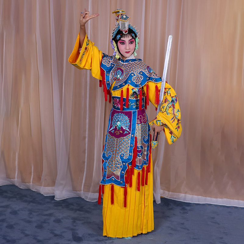 同安霸王别姬虞姬服 软绉别姬服