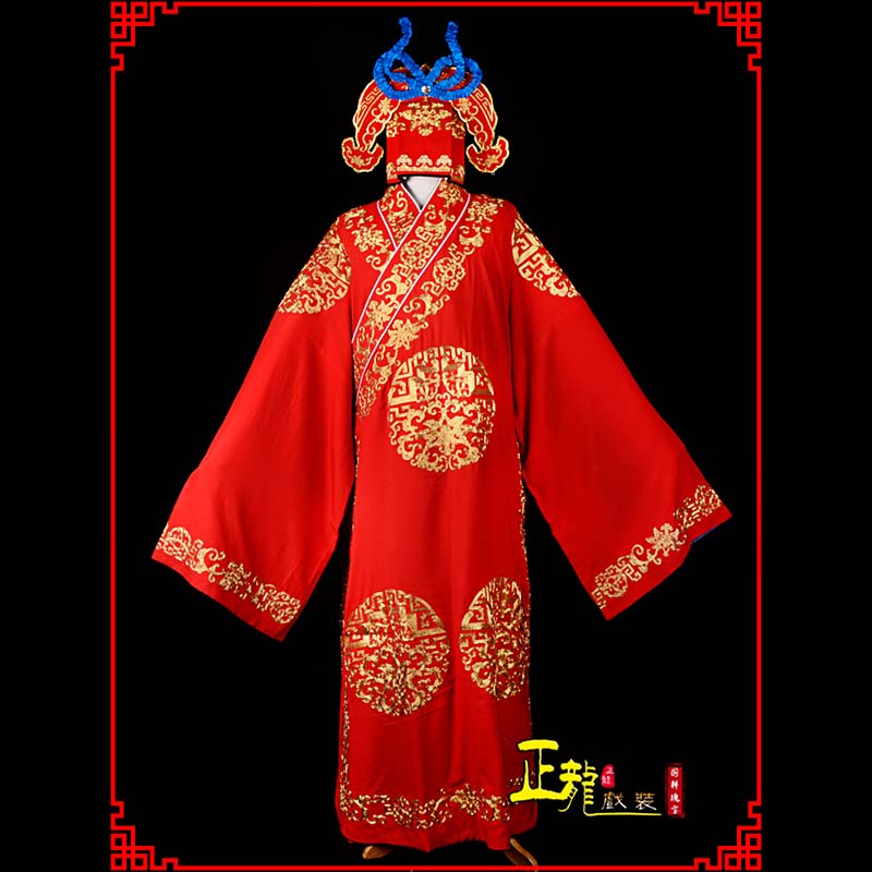 同安武生服装软绉全金武生衣